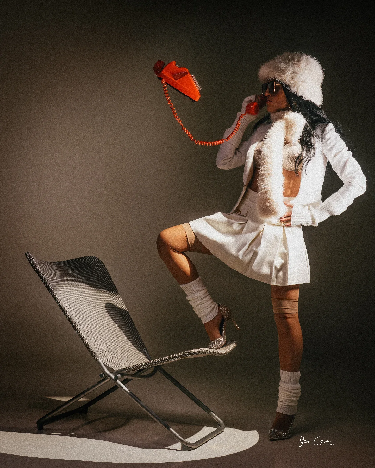 Book mode Paris — série mode mannequin studio — photographe Yann Cœuru