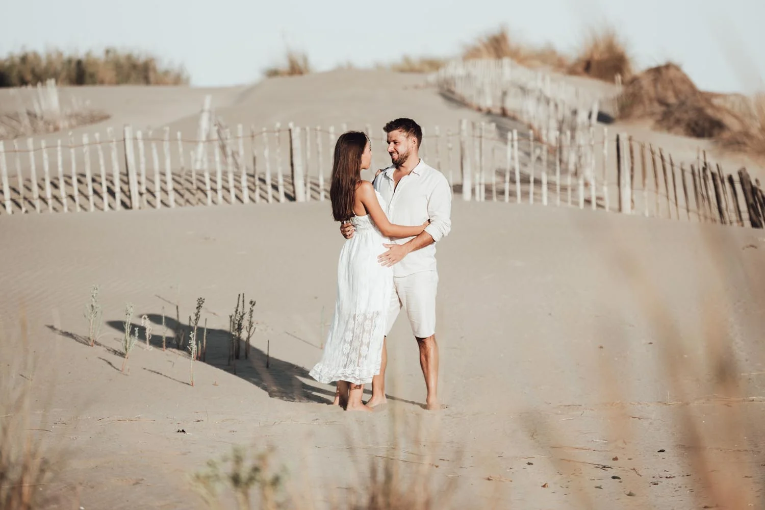 Photographe plage duo couple